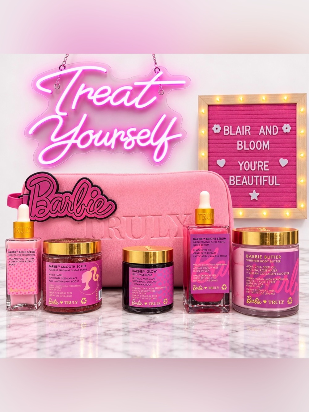 Truly Beauty Barbie Bundle with EXTRA Barbie Glow Jelly Face Mask! DISCONTINUED